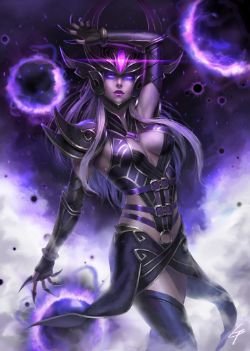 Syndra by Hogonhan HD Wallpaper Fan Art Artwork League of Legends lol