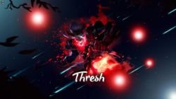 Blood Moon Thresh by Brumskyy HD Wallpaper Fan Art Artwork League of Legends lol