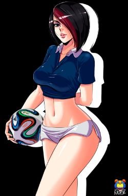 Soccer Fiora by Kyoffie12 HD Wallpaper Fan Art Artwork League of Legends lol (2)