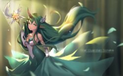 Star Guardian Soraka by DDUCK KONG HD Wallpaper Background Fan Art Artwork League of Legends lol