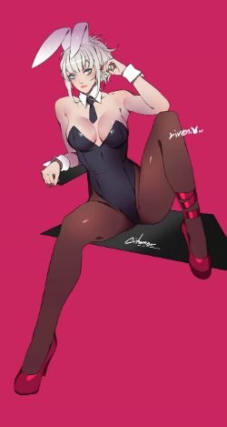 Battle Bunny Riven by citemer HD Wallpaper Fan Art Artwork League of Legends lol (4)