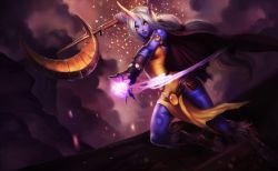 Classic Soraka Splash Art 4k HD Wallpaper Official Artwork League of Legends lol