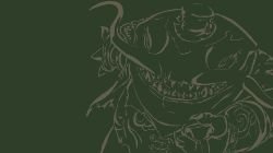 Tahm Kench Minimalistic by Light-linx HD Wallpaper Fan Art Artwork League of Legends lol