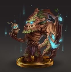 Maokai by Hozure HD Wallpaper Fan Art Artwork League of Legends lol
