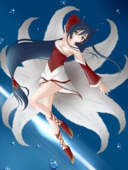 Ahri by BNC (2) League of Legends Artwork Wallpaper lol