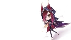 Chibi Xayah by tokiharumm HD Wallpaper Fan Art Artwork League of Legends lol