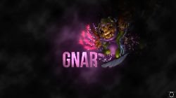Dino Gnar by OneTallor (2) HD Wallpaper Fan Art Artwork League of Legends lol