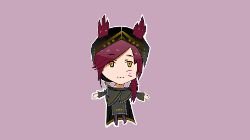 Chibi Xayah by MadaChan812 HD 4k Wallpaper Fan Art Artwork League of Legends lol