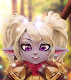 Poppy by stormj HD Wallpaper Background Fan Art Artwork League of Legends lol