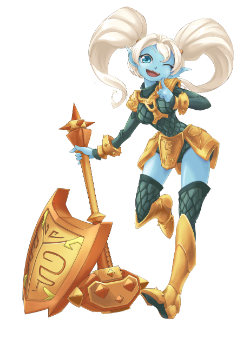 Poppy by 鉄百合 HD Wallpaper Fan Artwork League of Legends lol