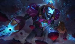 Battle Boss Brand HD 4k 6k Wallpaper Background Official Art Artwork League of Legends lol