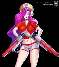 Arcade Miss Fortune by Kyoffie12 HD Wallpaper Fan Art Artwork League of Legends lol