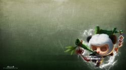 Panda Teemo by xRazerxD HD Wallpaper Fan Art Artwork League of Legends lol