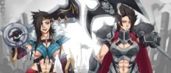 Female Darius & Draven by Exaxuxer Gender Swap Bend HD Wallpaper Fan Art Artwork League of Legends lol