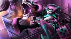 Harlequin Jinx by VegaColors HD Wallpaper Fan Art Artwork League of Legends lol