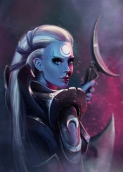 Diana by obywatelsowa HD Wallpaper Fan Art Artwork League of Legends lol