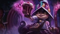 Bittersweet Lulu Splash Art HD 4k Wallpaper Background Official Art Artwork League of Legends lol