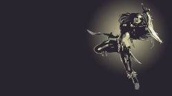 Katarina Minimalistic by AlexisRayne HD Wallpaper Fan Art Artwork League of Legends lol