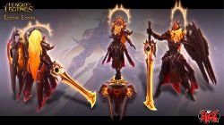 Solar Eclipse Leona Concept by Duy Khanh Nguyen HD Wallpaper Background Official Art Artwork League of Legends lol HD Wallpaper Background Official Art Artwork League of Legends lol