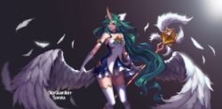 Star Guardian Soraka by 刷子凌 HD Wallpaper Background Fan Art Artwork League of Legends lol