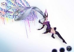 Syndra by azinqe HD Wallpaper Fan Art Artwork League of Legends lol