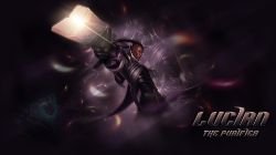Lucian by MiniPotato HD Wallpaper Fan Art Artwork League of Legends lol
