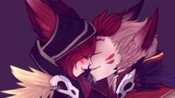 Xayah & Rakan (Close Up) by Mimi HD Wallpaper Fan Art Artwork League of Legends lol (2)