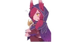 Xayah by U_s0 HD Wallpaper Fan Art Artwork League of Legends lol
