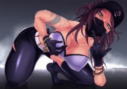 K/DA Akali by 睦月 大八洲 (2) HD Wallpaper Background Fan Art Artwork League of Legends lol