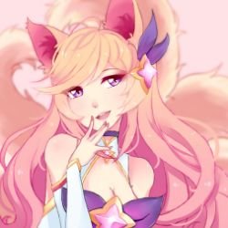 Star Guardian Ahri by ShyMelodie HD Wallpaper Background Fan Art Artwork League of Legends lol