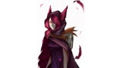 Xayah by deguzjam HD Wallpaper Fan Art Artwork League of Legends lol (2)