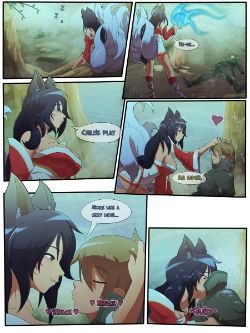 Ahri Adventures Comic (1) by MartyZ-Art HD Wallpaper Background Fan Art Artwork League of Legends lol