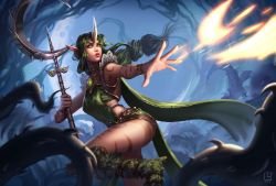 Dryad Soraka by lulolana HD Wallpaper Background Fan Art Artwork League of Legends lol