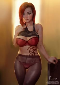 Katarina by firolian (2) HD Wallpaper Background Fan Art Artwork League of Legends lol