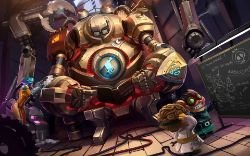 Blitzcrank, Vi, Ziggs and Heimerdinger