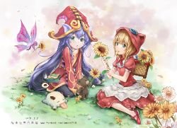 Lulu & Red Riding Annie by lancer0519 (2) HD Wallpaper Fan Art Artwork League of Legends lol