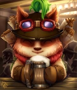 Teemo by Philiera HD Wallpaper Fan Art Artwork League of Legends lol