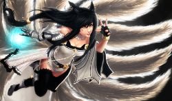 Ahri by ArtNotHearts League of Legends Artwork Wallpaper lol Fan Art