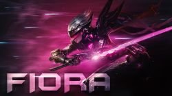 PROJECT Fiora by Zembii HD Wallpaper Fan Art Artwork League of Legends lol