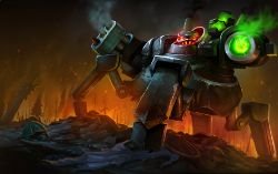 Battlecast Urgot Splash Art League of Legends Artwork Wallpaper lol