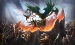 Jarvan IV Vs Swain by VegaColors HD Wallpaper Fan Art Artwork League of Legends lol