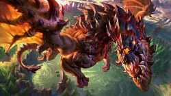 Dragon League of Legends Artwork Wallpaper lol