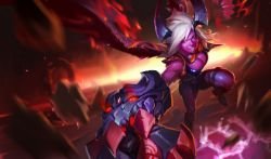 Demon Vi by 抖腿美男子 HD Wallpaper Fan Art Artwork League of Legends lol HD Wallpaper Fan Art Artwork League of Legends lol