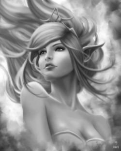 Janna by illuviere HD Wallpaper Background Fan Art Artwork League of Legends lol