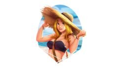 Pool Party Lux by Raichiyo33 HD Wallpaper Fan Art Artwork League of Legends lol