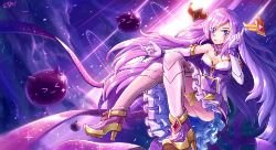 Star Guardian Syndra by 코쿠큐커 HD Wallpaper Background Fan Art Artwork League of Legends lol