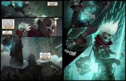 Ekko Chronobreak Comic (2) League of Legends Artwork Wallpaper lol