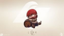 Chibi Gragas by MaTTcomGO HD Wallpaper Fan Art Artwork League of Legends lol