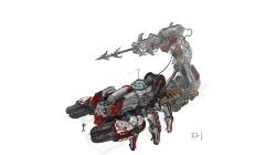 Mecha Skarner by samiri HD Wallpaper Fan Art Artwork League of Legends lol