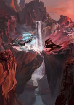 Dawnbringer Riven Vs Nightbringer Yasuo by mattbam HD Wallpaper Background Fan Art Artwork League of Legends lol